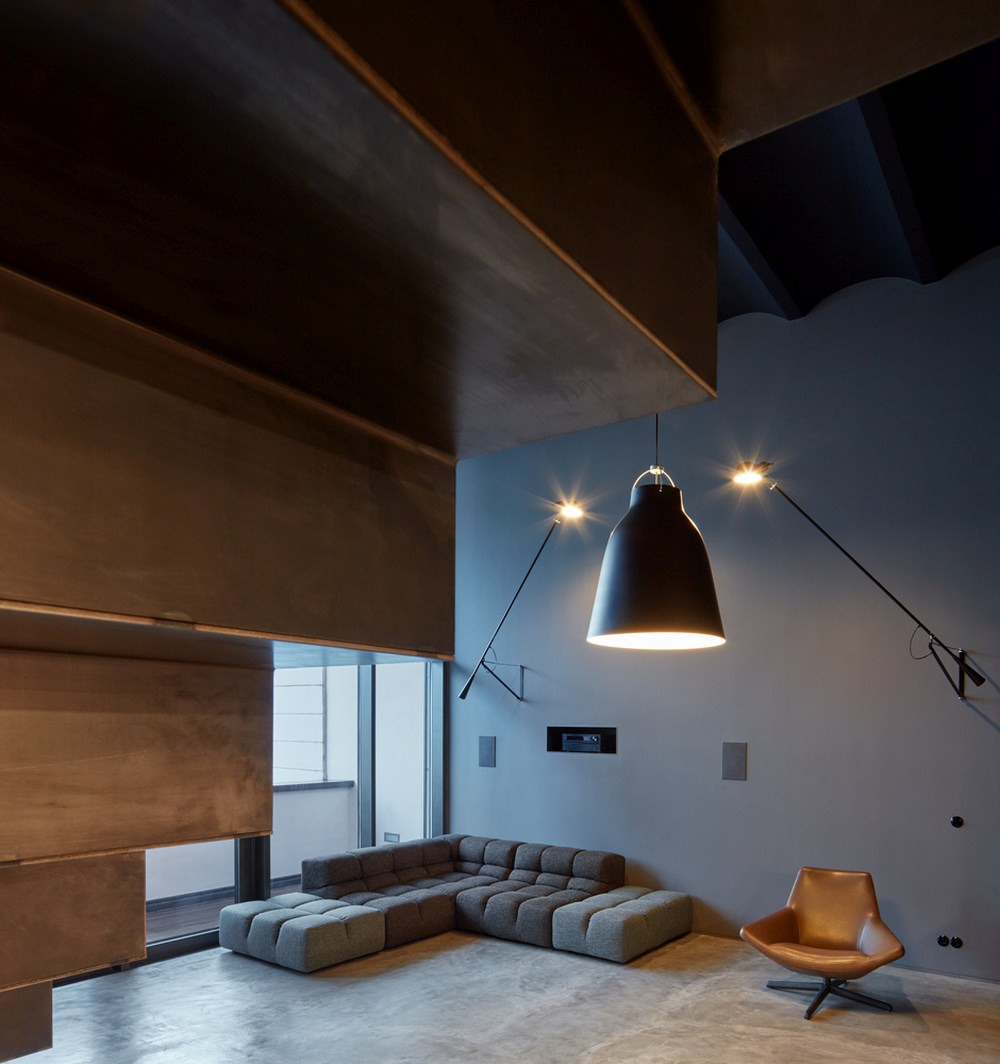 Loft With Love designed by CMC architects wall lights