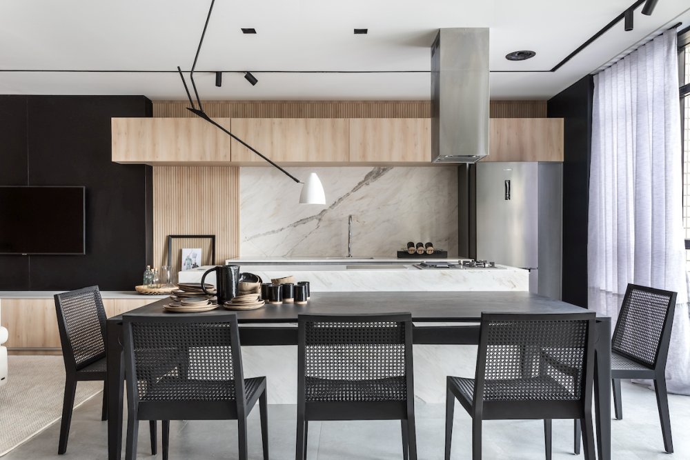 Loft on Life Design by Crippa e Assis Arquitetura dining area